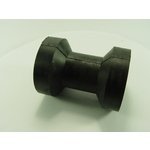 Gummirolle Bugrolle Schwarzer Gummi, <p>bohrung: 16 Mm<p>länge: 100 Mm<p>durchmesser: 75/40 Mm